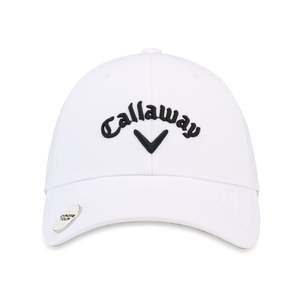 Callaway Stitch Magnet Ball Marker Cap - White