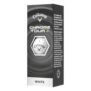 Callaway Golf: Callaway 26' Chrome Tour X Golf Balls - Sleeve