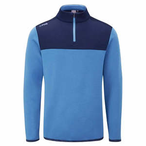 PING Kinver Colour Block Midlayer - Stellar/Navy