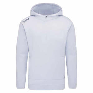 Ping Golf: PING Haldon Hooded Fleece - Pearl Grey