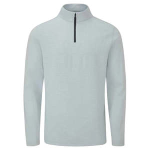 PING Faron Jacquard Midlayer - Pearl Grey