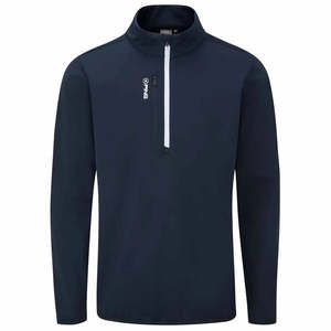 PING Vigo Windproof Half Zip Jacket - Navy