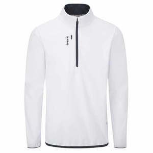 PING Vigo Windproof Half Zip Jacket - White