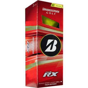 Bridgestone Golf Balls 1: Bridgestone 26' Tour B RX Yellow Golf Balls - Sleeve