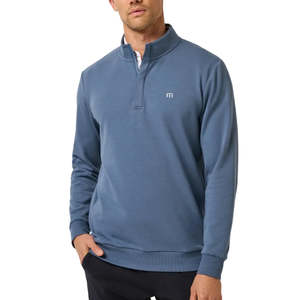 TravisMathew Cloud Quarter Zip 2.0 - Bering Sea