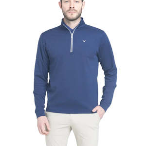 Callaway Lonsdale Quarter Zip Pullover - Medieval Blue