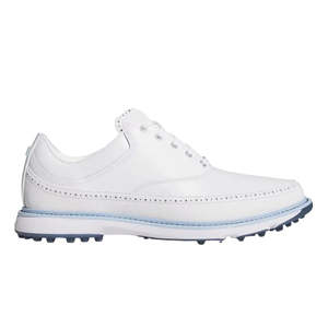 Adidas MC80 Men's Spikeless Golf Shoe - White/Sky/Navy