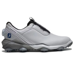 FootJoy 26' Tour Alpha BOA Golf Shoes - White/Grey/Blue