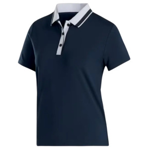 FootJoy Ladies Wide Placket Polo - Navy