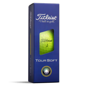 Titleist: Titleist 26' Tour Soft Yellow Golf Balls - Sleeve