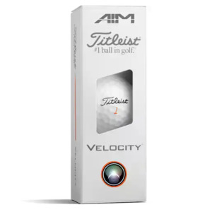 Titleist 26' Velocity AIM Performance Golf Balls - Sleeve