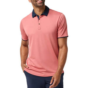 TravisMathew All Day Social Club Polo - Brick Dust