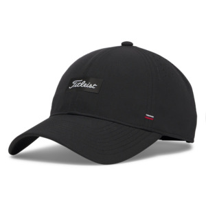 Golf Hats: Titleist Charleston Breezer Cap - Black/White