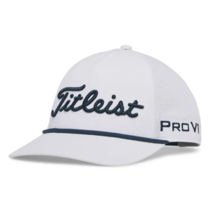 Titleist Tour Rope Cap - White/Monterey