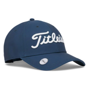 Golf Caps: Titleist Players Performance Ball Marker Cap - Monterey/White