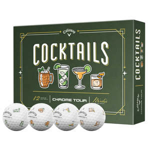 Callaway Golf: Callaway Limited Edition Cocktails Chrome Tour Balls