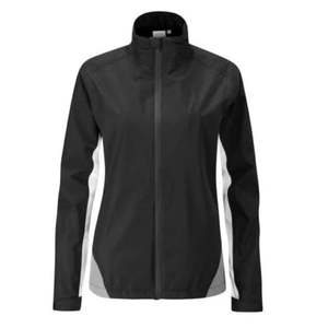 PING Ladies Avery Rain Jacket - Black/Ash/White