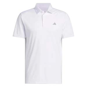 Adidas Performance Solid Polo - White