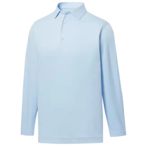 FootJoy Sun Protection Long Sleeve Shirt - Sky Blue