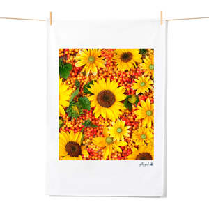 Tea Towels: Sunflowers Tea Towel