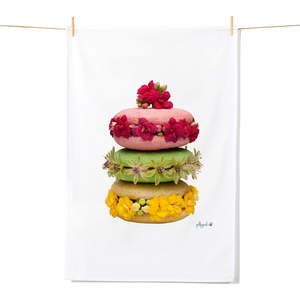 Macaroon Stack Tea Towel
