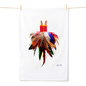 Tea Towels: Feather Dress Tea Towel