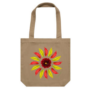 Leaf Circle Tote Bag
