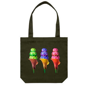 Peony Ice Creams Tote Bag