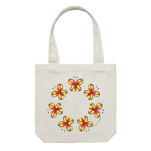 Parrot Butterflies Tote Bag