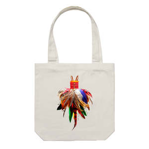 Feather Dress Tote Bag