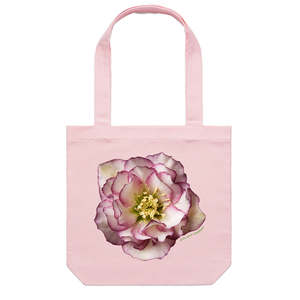 Tote Bags: Helleborus Flower Tote Bag