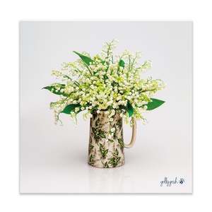 Fine Art Prints: Lily of the Valley Jug Fine Art Print