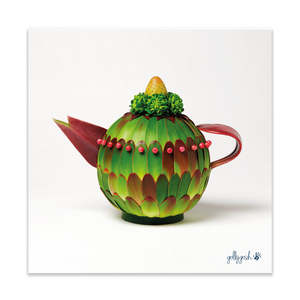 Fine Art Prints: Leucadendron Teapot Fine Art Print