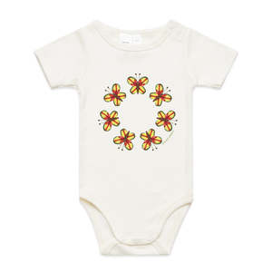 Parrot Butterflies Infant Babygrow