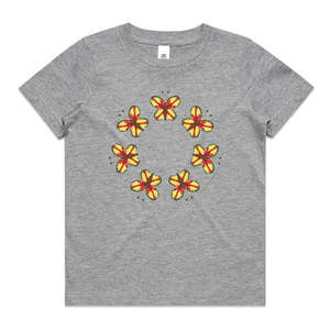 Parrot Butterflies Kids Tee Shirt