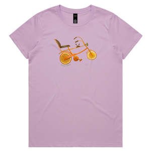 Chopper Bike Woman's Tee Shirt