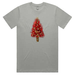 Christmas Pohutukawa Tree Men's Tee Shirt