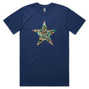 Paua Star Men's Tee Shirt