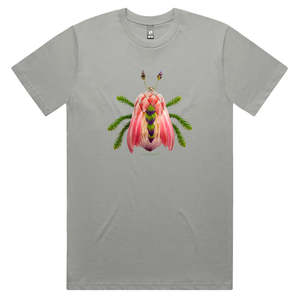 Mens Cotton Tee Shirts: Protea Bug Men's Tee Shirt