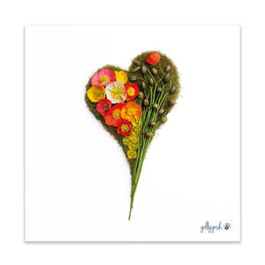 Poppy Heart Fine Art Print