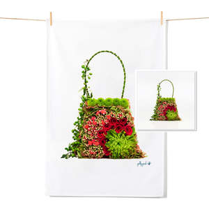 Tea Towel Free Card Bundles: Tapestry Bag - Tea Towel & Free Card Gift Set