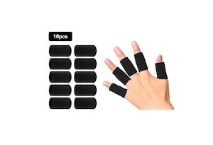 health: 10pcs Finger Support Bandage Sports Braces Splint Wraps Finger Guards