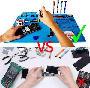 Silicone Station Insulator Platform Pad Soldering Repair Maintenance