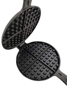 Cast Iron Waffle Maker Grill Pan 2028815