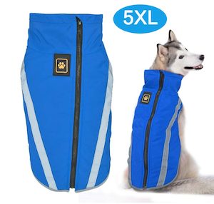 Dog Coat Waterproof Reflective Winter Dog Coat 5XL