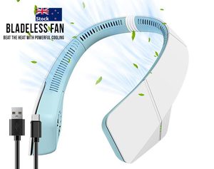 Hardware: Portable Neck Fan Bladeless Headphone Design Fan Rechargeable