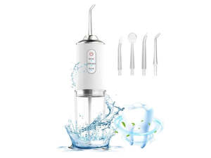Health Care: 4-in-1 Cordless Water Flosser - Portable Oral Irrigator NZ