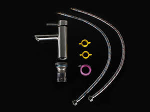 Stainless Steel Water Faucets Hot Cold Water Mixer Tap