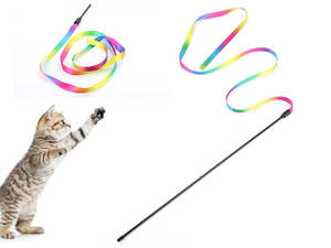 Pets: Rainbow Cat Teaser Toy