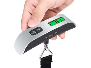 LCD Backlight Digital Luggage Scale - 50KG Max Load